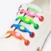 Schuhteile 12pcs Silikon -Schnürsenkel runden Elastizität Schnürsenkel Sneaker ohne Krawatte Gummi -Shoelace für Männer Frauen schnelle Scherze Zapatillas