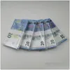 Other Festive Party Supplies Movie Money Banknote 5 10 20 50 Dollar Euros Realistic Toy Bar Props Copy Currency Faux-Billets 100 Pcs/P Otlj4