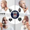 Barbeador para homens, cabeça careca elétrica 5 em 1 Cabelo Máquina de barbear de barba Mank de barba de barba 7 240423