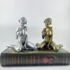 Sculptures sexy nue girl statue résine féminine sculpture art table décor bronze nue femme figurine figurine salle de maison décoration unique