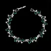 Bangle Blistering Tennis Ball Zircon Crystal Fold Over Clasp Bracelet for Women Girls Crystal Valentines Day Jewelry Gifts