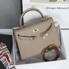 Large Bags Custom Capacity Shoulder Totes Business Handbags French Sier Buckle 40Cm/50Cm Lychee Grain Calfskin Unisex Leather Bag593 1U Original Edition