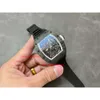 Dial Flywheel Mens Superclone Transparent Movem Automatic Watch Watch Red Watchba Designer entièrement mécanique Skeleto RM055 RM55 Watches Devils Tourbillon 9851