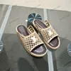 Designer Shoes Plastic Waffle Mule slippes Rubber Sandals Men Women Holes Cutout Hollow Scuffs Paris luxury Pool Beach Sliders Unisex Big Size to 46 Waterproof Flops