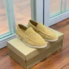 Designer Casual Shoes Suede Loafers Fashion Slip-On LP Dress Shoes Men Sneakers Multicolor Rubber Sole Platform Shoe Outdoor Leather Mules