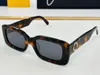 5A -glasögon LUS VTON Z2421 CIRCLE RECTANGLE SUNGLASSES Discount Designer Eyewear For Men Women 100% UVA/UVB With Glasses Box Fendave Z2006U Z2036E