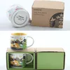 14オンスキャパシティセラミックTtarbucks City Mug American Cities Best Coffee Mug Cup Original Box New York City 265Q