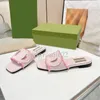 Благословение g Slippers Designer Slides Женщины тапочки хлопчатобу