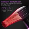 Highpower Ionic Hair Dryer chauffage rapide et Cold 9 Gears Ajustement Professionnel Hair Spriser avec accessoires 240428