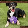 Hondenspeelgoed kauwt m/l maat kong jumbler bal/voetbalspeelgoed kleur varieert drop levering home tuin huisdier benodigdheden dh1n4