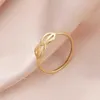 Eheringe Skyrim Frauen Infinity Ringe 2024 Trend Edelstahl Gold Farbe Finger Ring Mode Hochzeit Schmuck Zubehör Liebhaber Geschenk