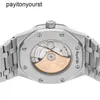Designer Audemar Pigue Watch Royal Oak APF Factory Auto Steel Mens Bracelet 15400ST.OO.1220ST.01