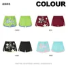 Męskie szorty Weidong Shorts Olśniewające spodnie do koszykówki Summer Lose American Trendy Trendy Quarter Pants Męs