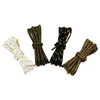 Shoe Parts Weiou Lace And Golden Metal Aglets Installed 4.5MM Sport Canvas Boot String Metallic Round Tape 60-100Cm Children Accessory