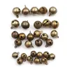 Fourniture de fête 10pcs / lot 10/12 / 14 cm Décorations d'arbre de Noël Bronze Metal Jingle Bells Loose DIY Crafts ACCESSOIRES Festival Décoration du festival