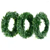 Fiori decorativi 7,5m piante di foglie di edera artificiale Garland Garland