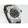 メンズZF APSメンメカニカルウォッチデザイナー15710 42mm 14.1mmスイス15703スーパークローン腕時計ブランドAAAAAセラミックスガラスキャリバートップIPF S 8186