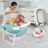 Badbuizen stoelen Baby shower draagbare siliconen siliconen baby bad accessoires baby vouwen anti slip badbad zwembad pasgeboren baby producten wx