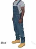 Mens Jeans 2023 Genel Mens Cepler Sıradan Gevşek Gevşek Uzun Denim Pantolon Ultra İnce Panel Düz Tulum Sonbahar Artı Beden Mens Pants J240507