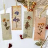 5pcs Plant Secret Land W006 PET W047 Flower Page Note Marker Unique Reading Supply Student Creative F636 Bookmark