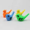 Toys da bagno Colore Water Bird Whistle Music Toys Toys No Novelty Early Education Puzzle Strumento musicale Strumento Dai genitore-figlio D240507