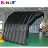 wholesale Multi-function oxford black giant inflatable stage tent air roof cover for music festival party events