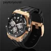 Audemar Pigue Watch Royal Oak APF Factory offshore 43 mm Rose Gold Black Bare Dial