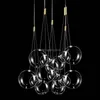 Nordic Modern Designer Glass Ball Chandelier Simple Bedroom Bedside Bar Restaurant LED Pendants Lights Home Decoration Lampes
