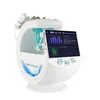 Hydro Dermabrasion Skin Analyzer Hydra Machine Oxygène Jet Face Nettoyage Aqua Peel Machin Équipement de retrait noir