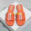Sandali in pelle Oran Domande Slifori HB Slide classiche pantofole europee e americane Domande da donna Scarpette straniere Scarpette esterne indossando SL ha un logo
