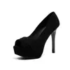 Dress Shoes 2024 Platform voor vrouw Banquet High Heel Pumps Women Fashion Wedding Bridal El Style
