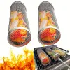 Грильки для барбекю клетки барбекю Rolling Grill Baskel