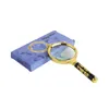 5x ingrandimento in vetro Golden Dragon Higgrefier Mini microscopio da tasca per lettura di gioielli lettura di gioielli