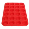 Mini Muffin Cup 24 Cavity Silicone Soap Dookies Cupcake Bakeware Pan Tray Mold Home Diy Cake Tool Mold 33 5CM X 22 5CM ZDT1 250D