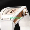 RM Luxury Watches Mechanical Watch Mills Womens Series RM0701 Black Lip 18K Rose Gold Snow Diamond Automatic Mechanical Womens White Ceramic Womens WATC ST07