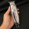 Haarschneider Kemei Professionelles Haar Clipper All Metal Männer Elektrische kabellose Haarschneider 0mm kahlköpfige T -Blade -Finish Haarschnittmaschine 1949 T240507