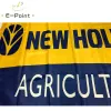 Accessoires New Holland Agriculture Flag 2ft * 3ft (60 * 90cm) 3ft * 5ft (90 * 150cm) Taille Décorations de Noël pour le drapeau à la maison Cadeaux