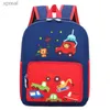 Backpacks New Childrens School Boys and Girls Backpack Childrens Backpack Kindergarten Cartoon Car Childrens Sac à dos 2-6 ans WX