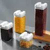 Storage Bottles PET Odorless Food Container With Big Opening - Convenient For Easy Access To Clean Temperature Resistant