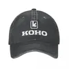 Ball Caps Koho Hockey Retro Logo 4 Cappello da cowboy Custom Cap Drop per le donne maschili