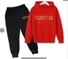 Ensembles de vêtements Tracksuit Trapstar Kids Designer Vêtements Sweatshirt imprimé bébé Mticolors Two Pieces Set Sweat Sweatage Pantalon Fasion Dhr7b