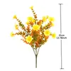 Decoratieve bloemen 1 Bunch Outdoor Autumn Artifical Plants Home Decor Wedding Party Festival Fake Floral Ornamens Garden Decoratie