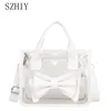 Sacs à bandouliers Summer Transparent Tote Designer Small Sac pour femmes sac à main et sacs à main