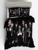 BTS N03 Korean celebrity Drop 3D Bedding Set Queen Size Duvet Cover set comforter cover set bedclothes Home room Textiles32411413571343