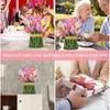 Pop 3D Up Flower Postcorts gratulationskort bröllop födelsedag inbjudan handgjorda tack kort fru mamma flickvän gåva gåva