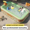 1. Baby Kids zwembad opblaasbare Zomerwaterzwembaden Outdoor Game Garden Party Volwassenen Childern Bathing Pool Yard Huishouden 240422