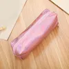 Portable Lasered Pencil Storage Bag Wear Resistant Stationery For Office/School