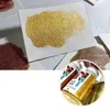 Nagelgel Chinesisches traditionelles Gemälde Gold und Silberpulver Festverpackung DIY NAGE DROBE BLOUE BLUMKARTE Q240507