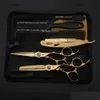 Sax Sharp Blade Professional 55 60 Salong Cutting Shears Barber Frisör 230706 Drop Delivery Hair Products Dhnzm Original Edition