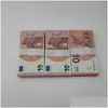 Other Festive Party Supplies Movie Money Banknote 5 10 20 50 Dollar Euros Realistic Toy Bar Props Copy Currency Faux-Billets 100 Pcs/P Otu7C